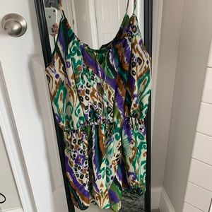Alex Lane romper leopard
